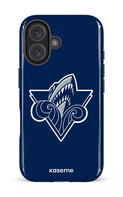 iPhone 16 Impact Case Océanic Bleu -