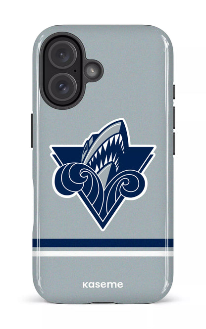 iPhone 16 Impact Case Océanic Gris -