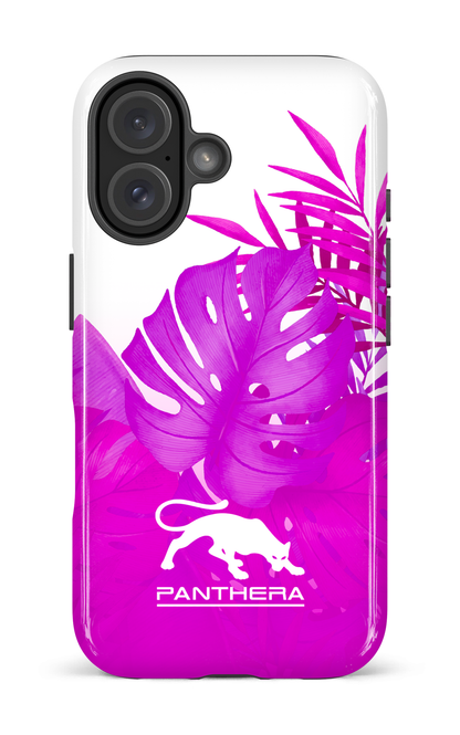 iPhone 16 Impact Case Panthera Jungle Leaves -