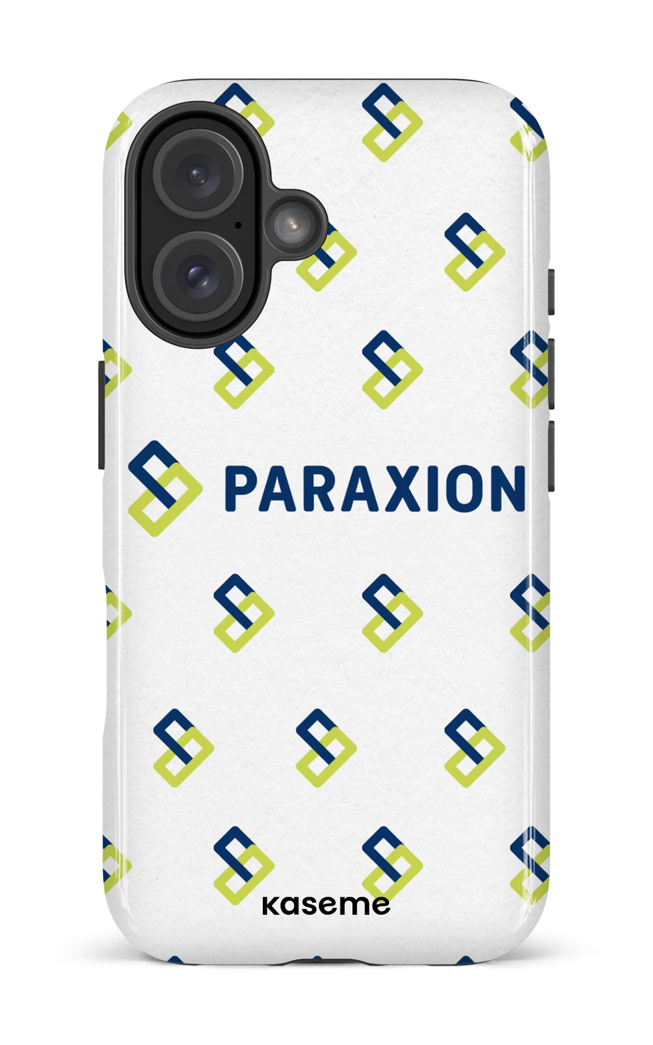 iPhone 16 Impact Case Paraxion Blanc -