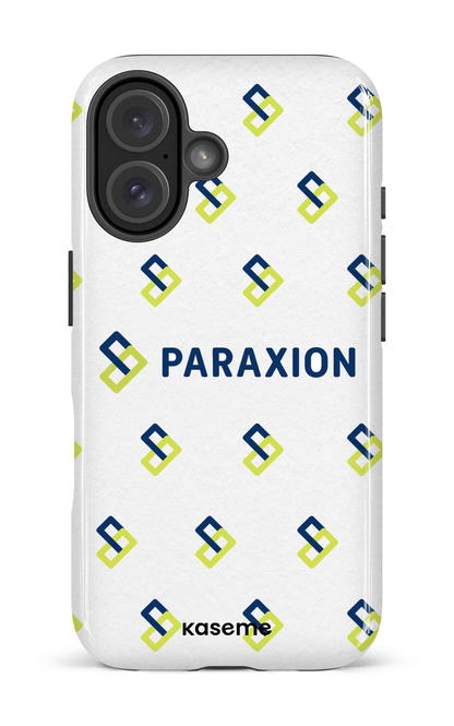 iPhone 16 Impact Case Paraxion Blanc -