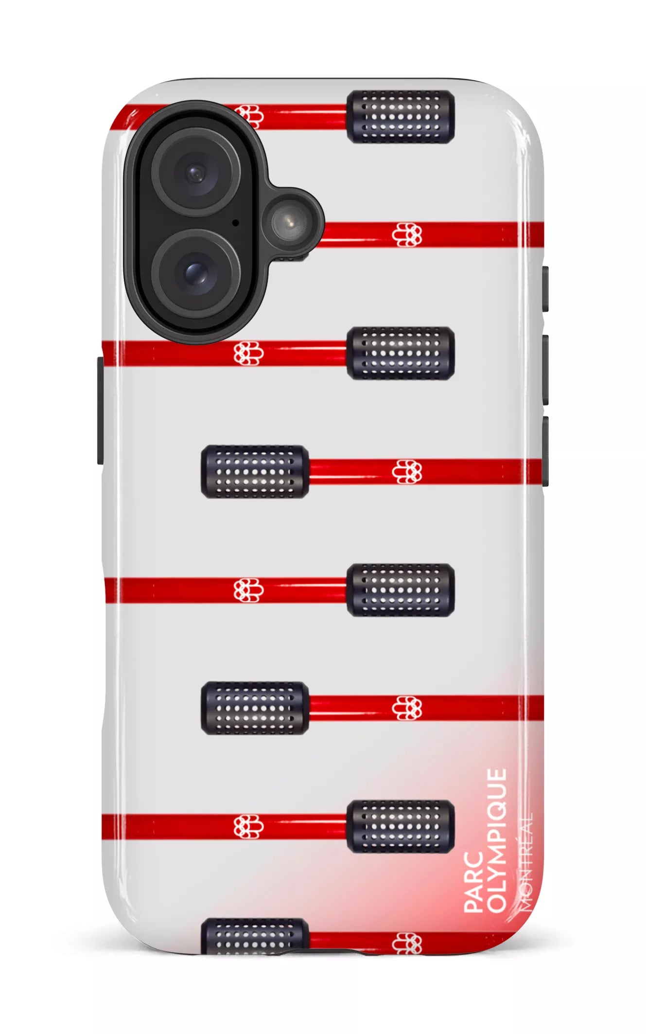iPhone 16 Impact Case Parc Olympique - Flambeau Multi -