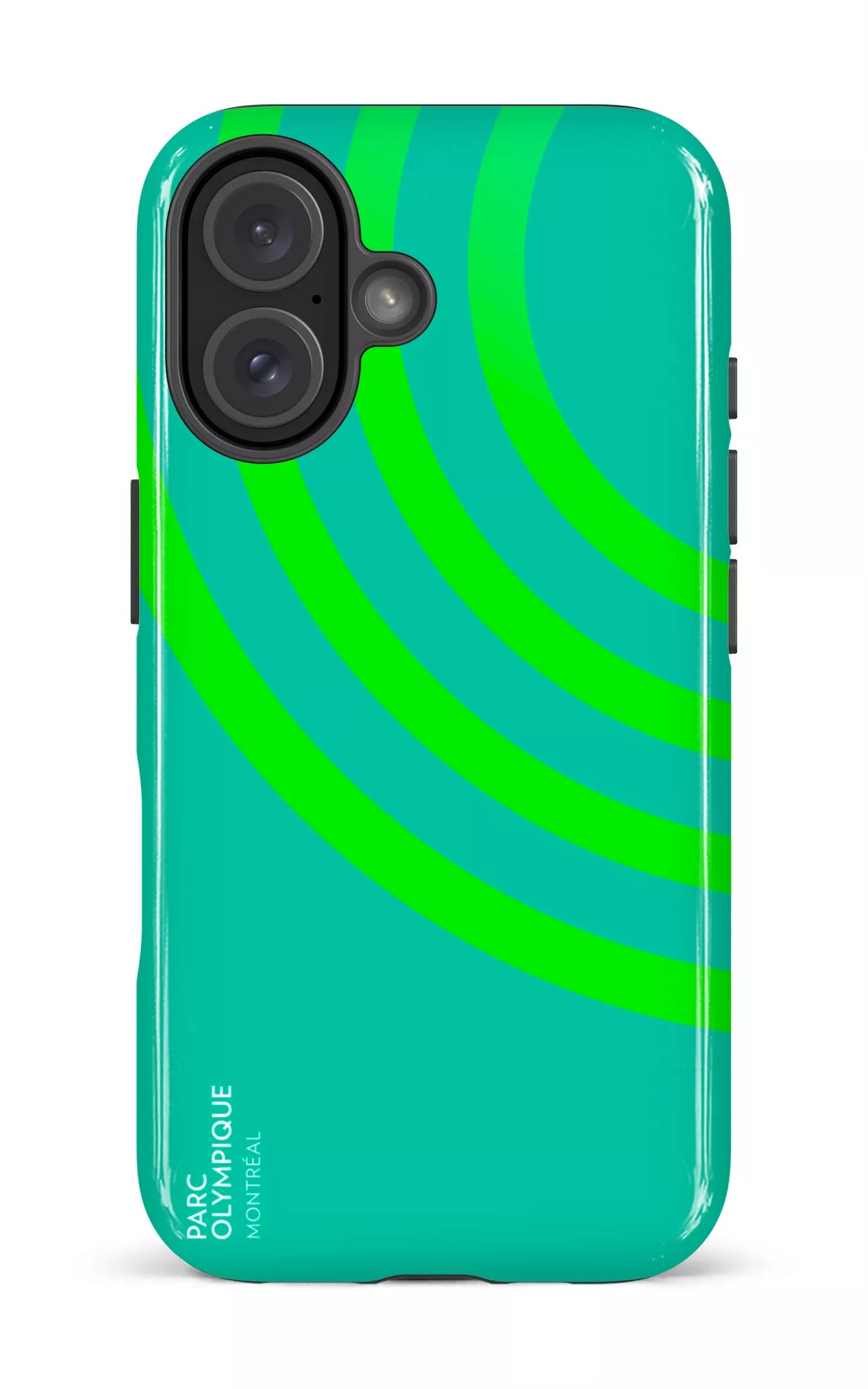 iPhone 16 Impact Case Parc Olympique - Logo Vert -
