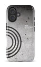 iPhone 16 Impact Case Parc Olympique - Texture Béton -