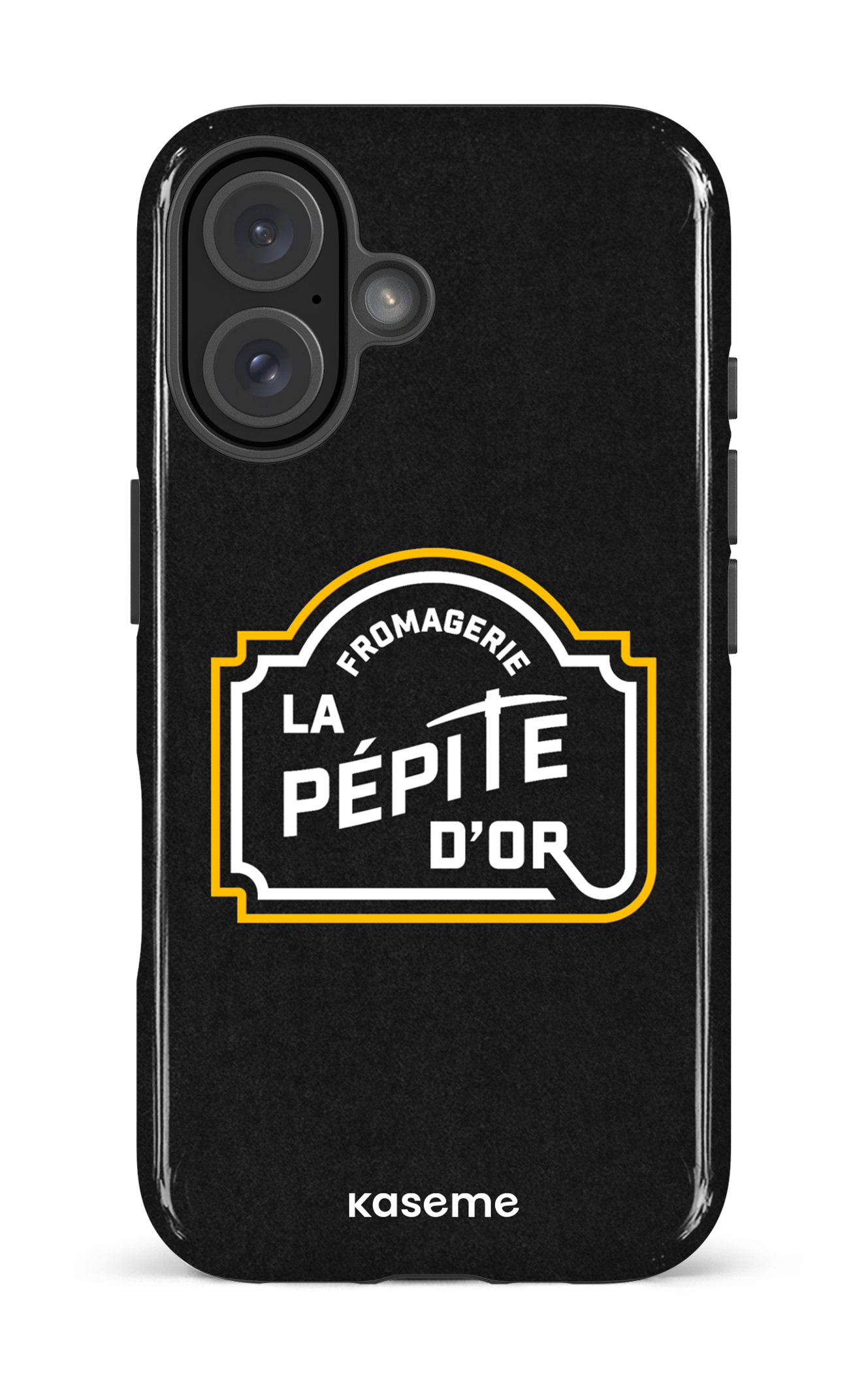 iPhone 16 Impact Case Pépite Noir -