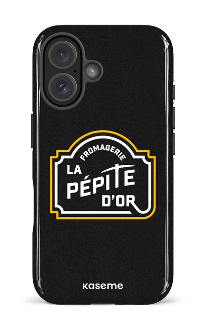 iPhone 16 Impact Case Pépite Noir -