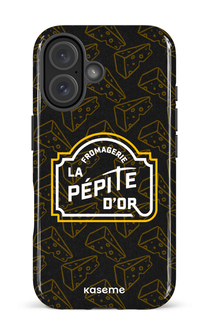 iPhone 16 Impact Case Pépite x Fromages Noir -
