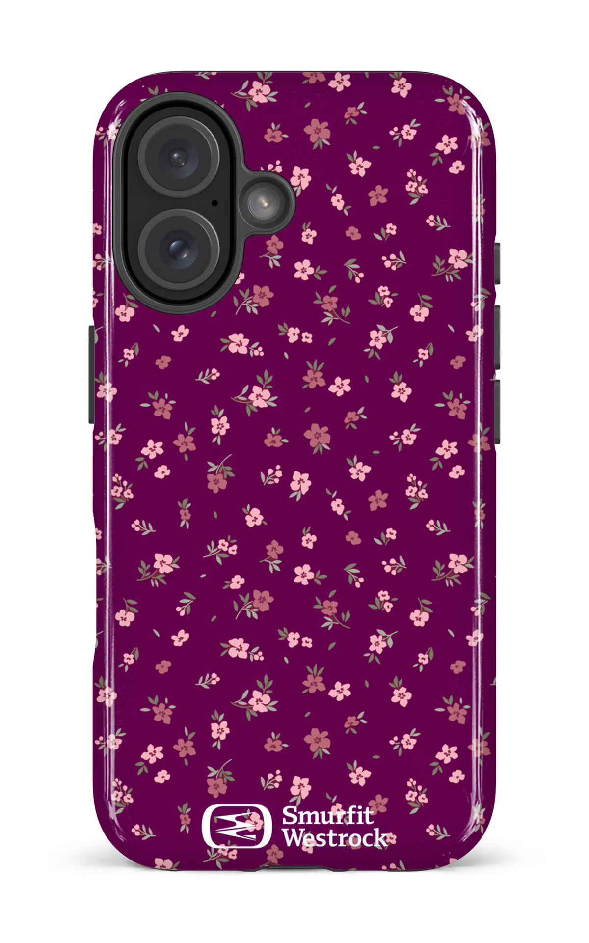 iPhone 16 Impact Case Porcelain Blossom Westrock -