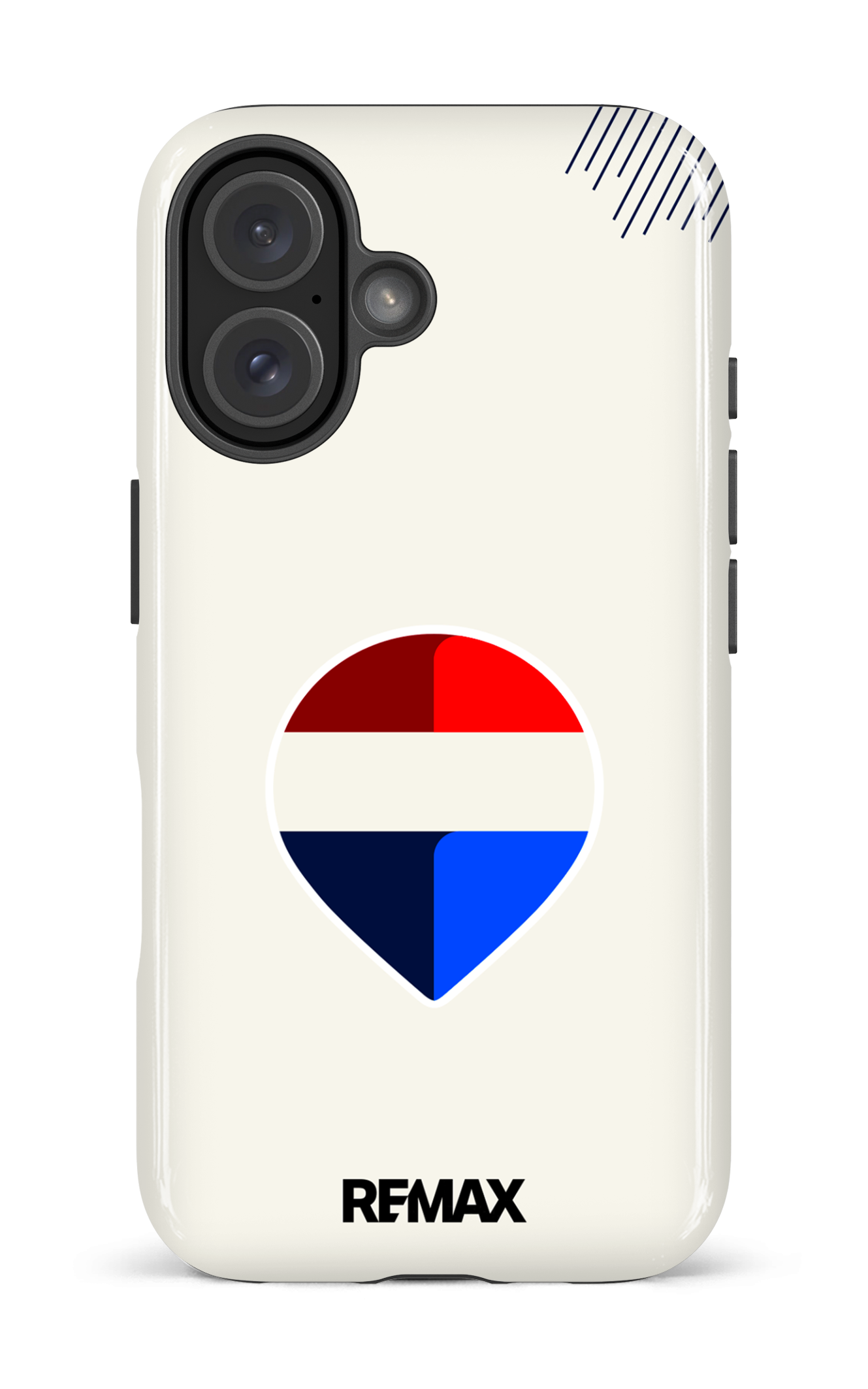 iPhone 16 Impact Case Remax Ballon Beige -