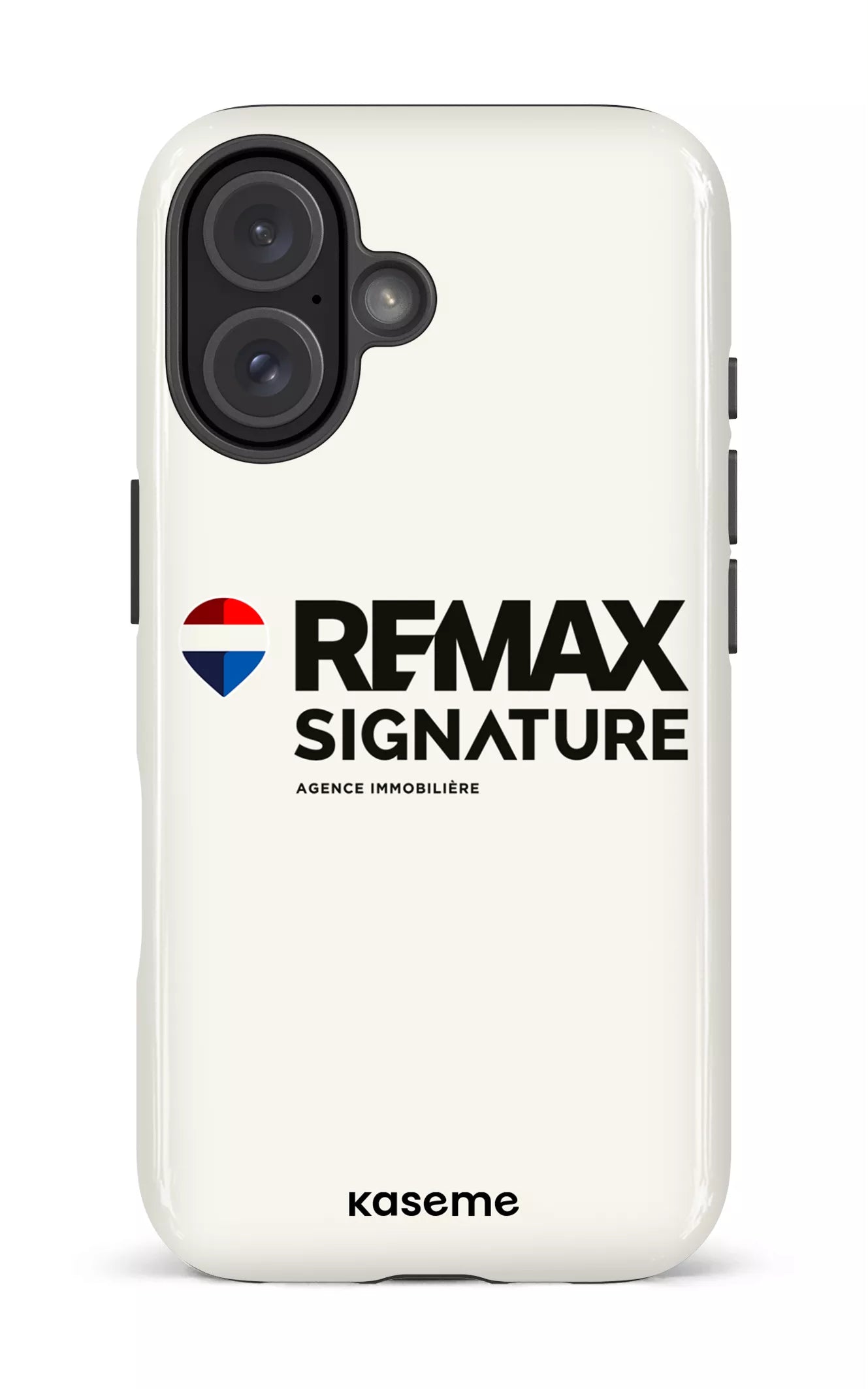 iPhone 16 Impact Case Remax Signature Crème -