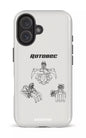 iPhone 16 Impact Case Rotobec Gris -