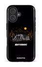 iPhone 16 Impact Case Rotobec Noir -