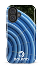 iPhone 16 Impact Case Soleno tuyau bleu -