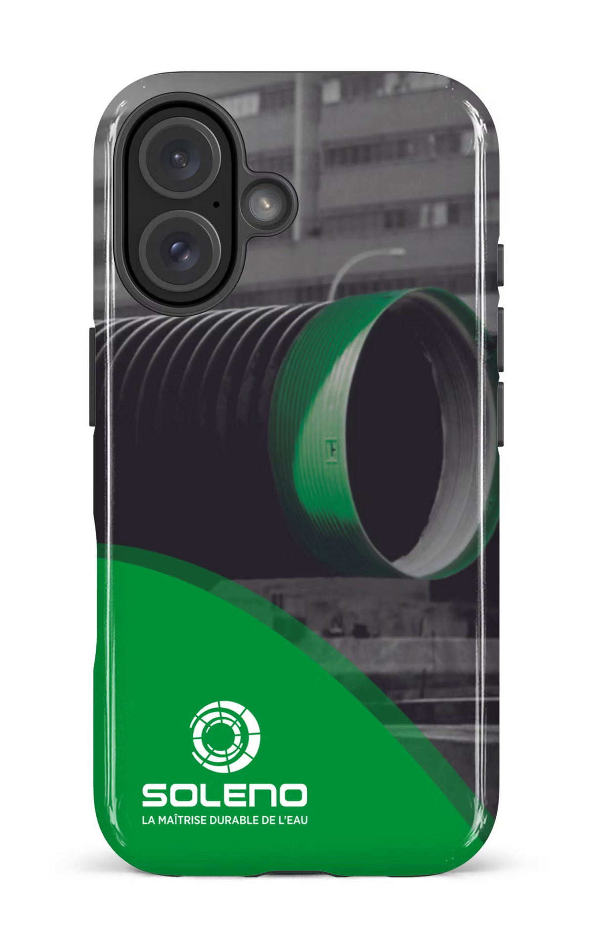 iPhone 16 Impact Case Soleno tuyau x vague -