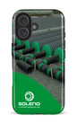 iPhone 16 Impact Case Soleno tuyaux vert x vague -