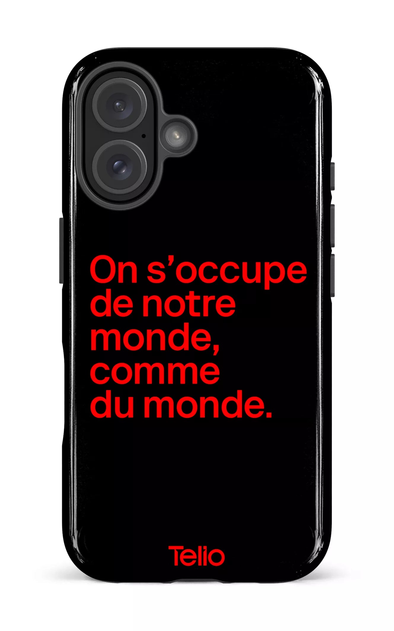 iPhone 16 Impact Case Telio Noir -