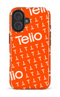 iPhone 16 Impact Case Telio Orange -