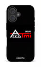 iPhone 16 Impact (Matte) AlcoTMI Noir -