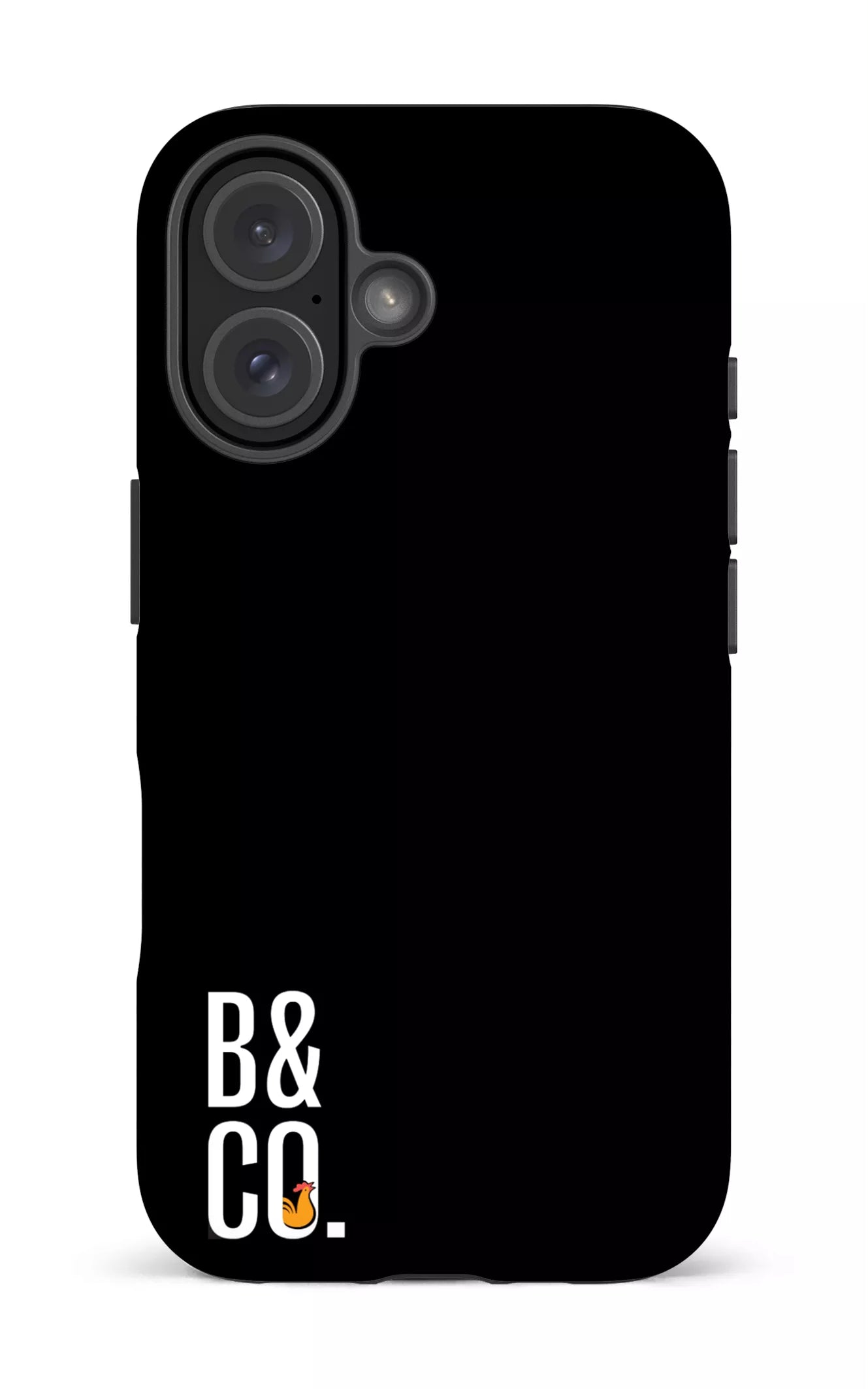 iPhone 16 Impact (Matte) B&Co Noir -