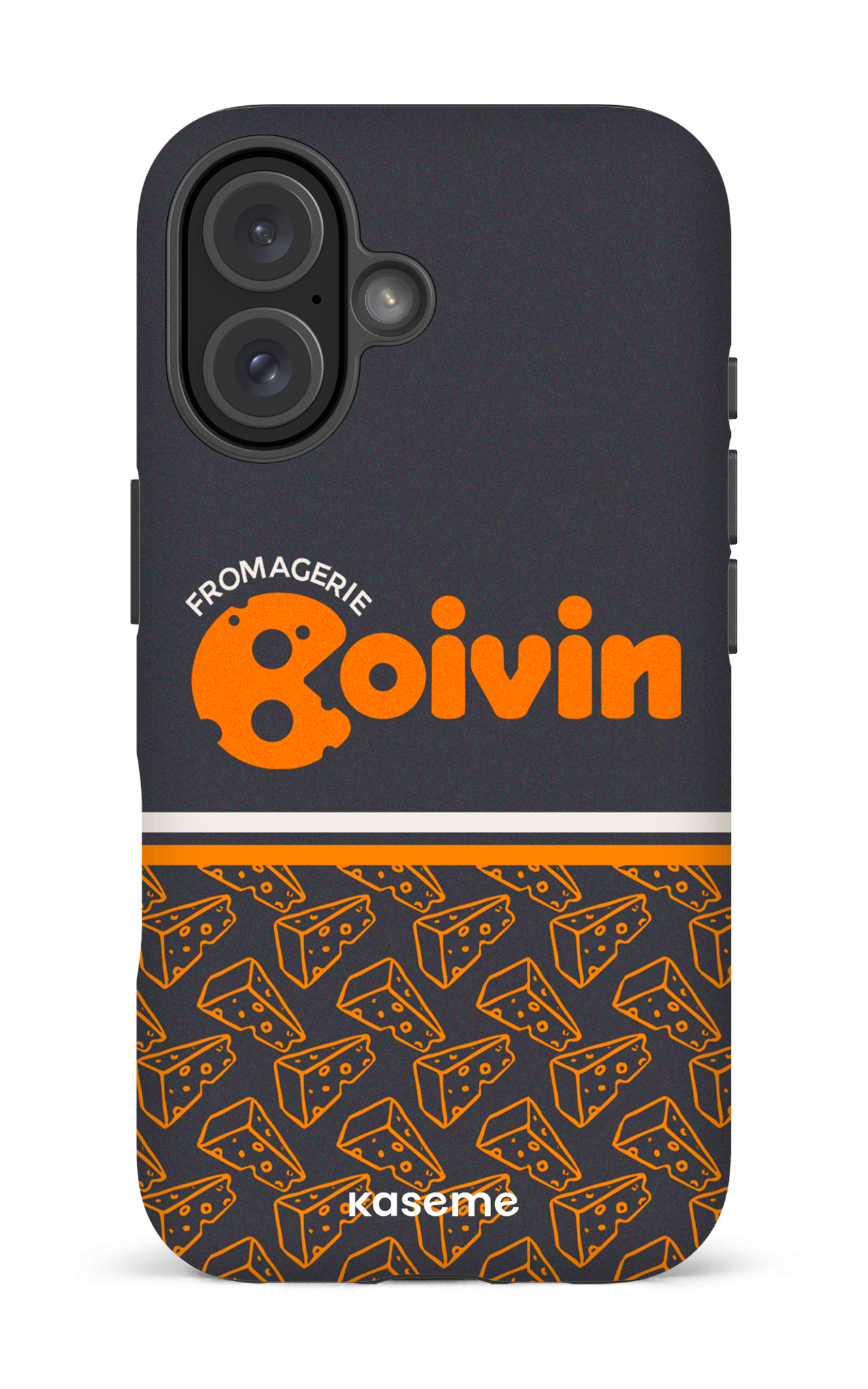 iPhone 16 Impact (Matte) Boivin Gris x Fromages -