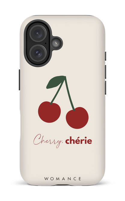 iPhone 16 Impact (Matte) Cherry, chérie -