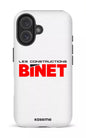 iPhone 16 Impact (Matte) Constructions Binet Blanc -