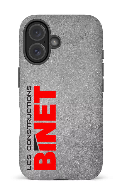 iPhone 16 Impact (Matte) Constructions Binet Gris -