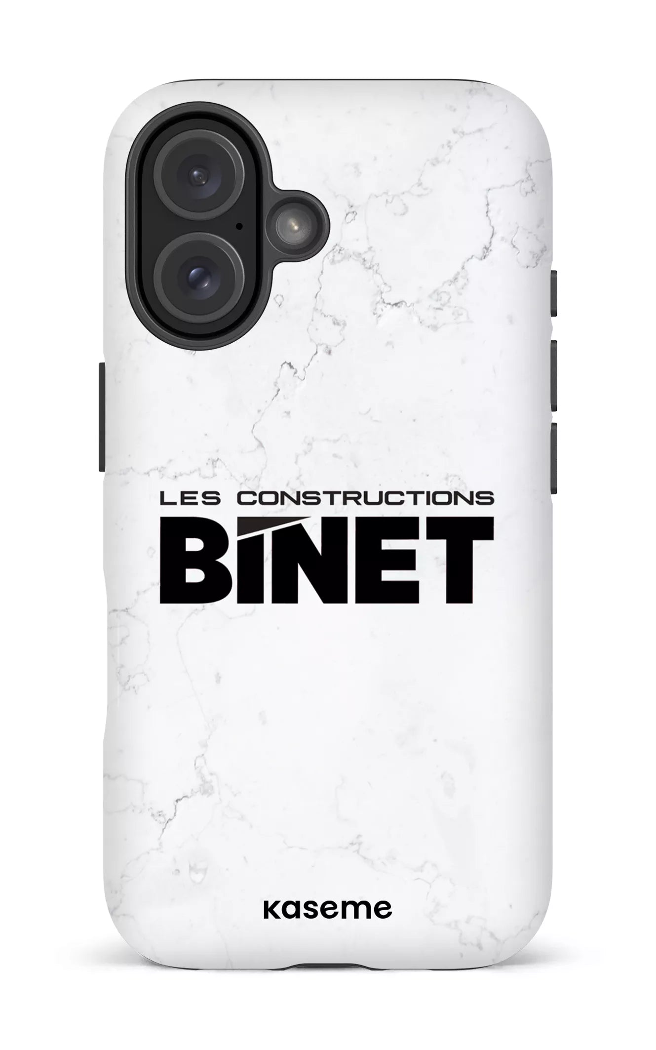 iPhone 16 Impact (Matte) Constructions Binet Marbre -
