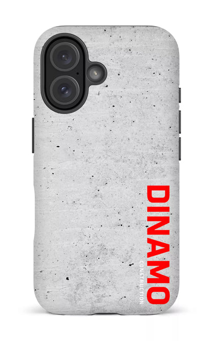 iPhone 16 Impact (Matte) Dinamo Gris x Logo Rouge -