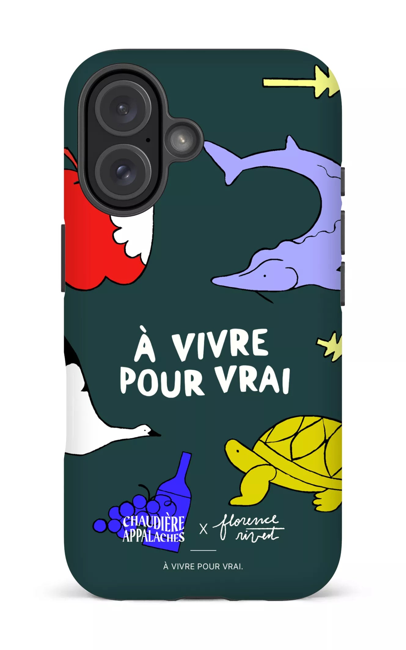 iPhone 16 Impact (Matte) Fragments de Chaudière-Appalaches par TCA -