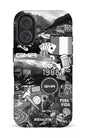 iPhone 16 Impact (Matte) GMR Collage Noir et Blanc -
