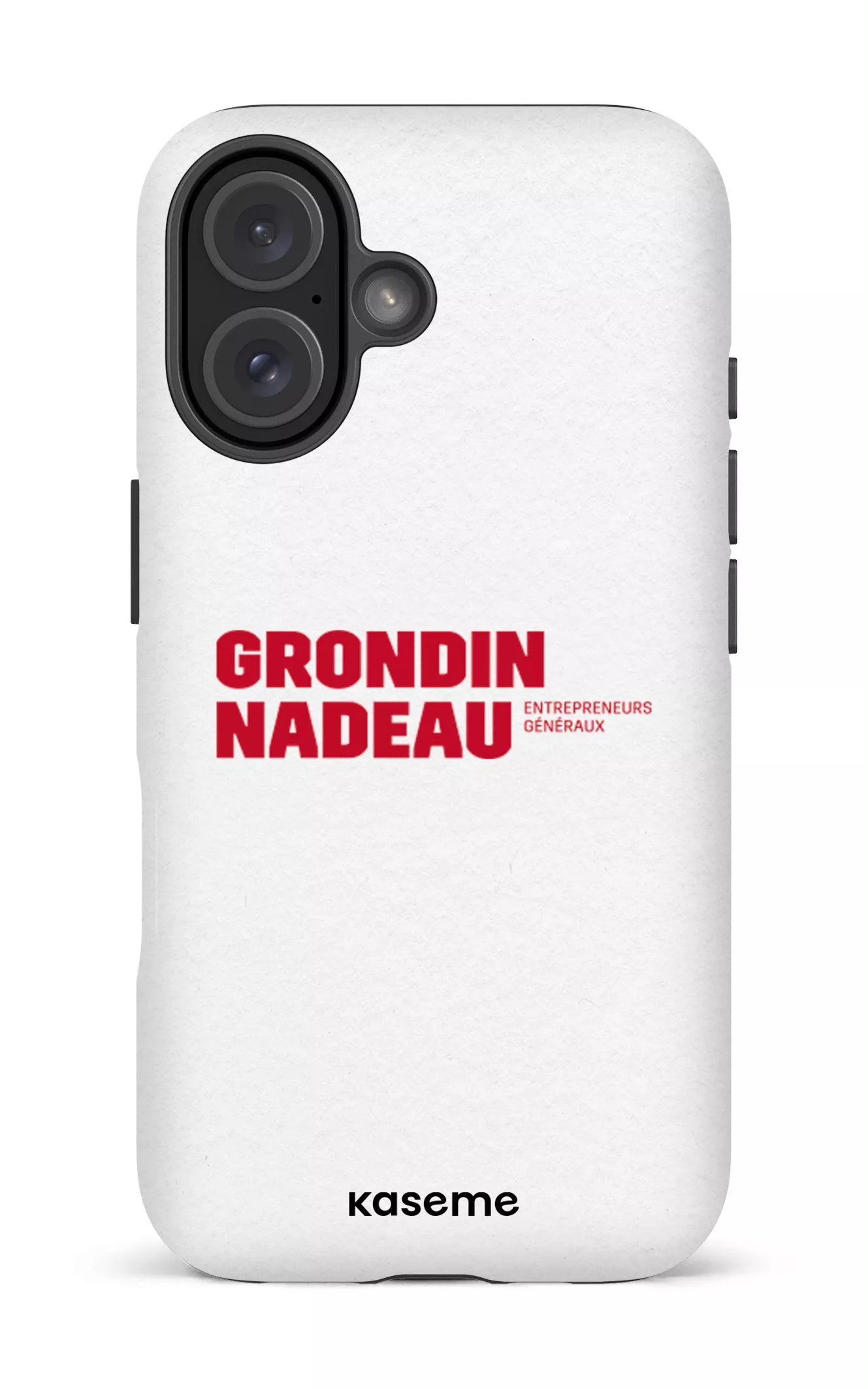 iPhone 16 Impact (Matte) GN Blanc -