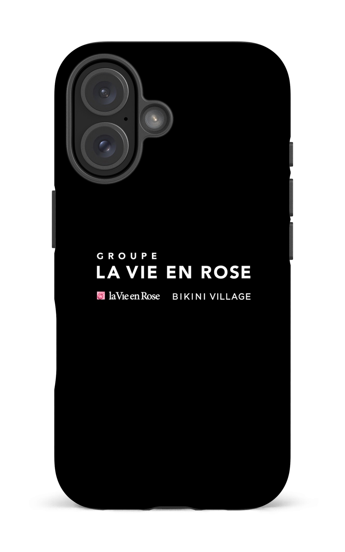 iPhone 16 Impact (Matte) Groupe LVER Noir -