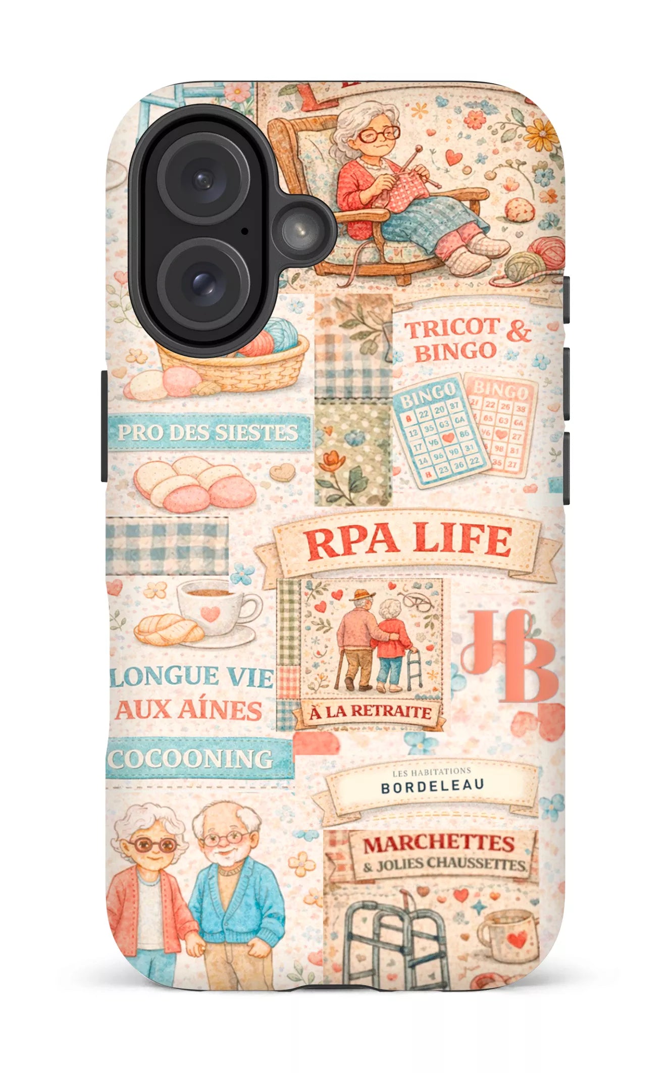 iPhone 16 Impact (Matte) HB Courtepointe -