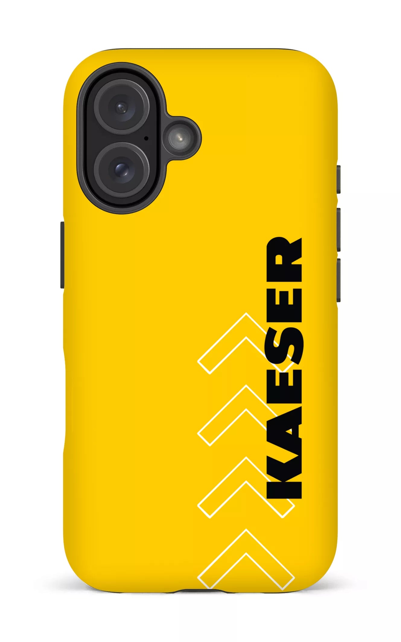 iPhone 16 Impact (Matte) Kaeser Flèches Jaune -