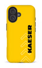 iPhone 16 Impact (Matte) Kaeser Flèches Jaune -