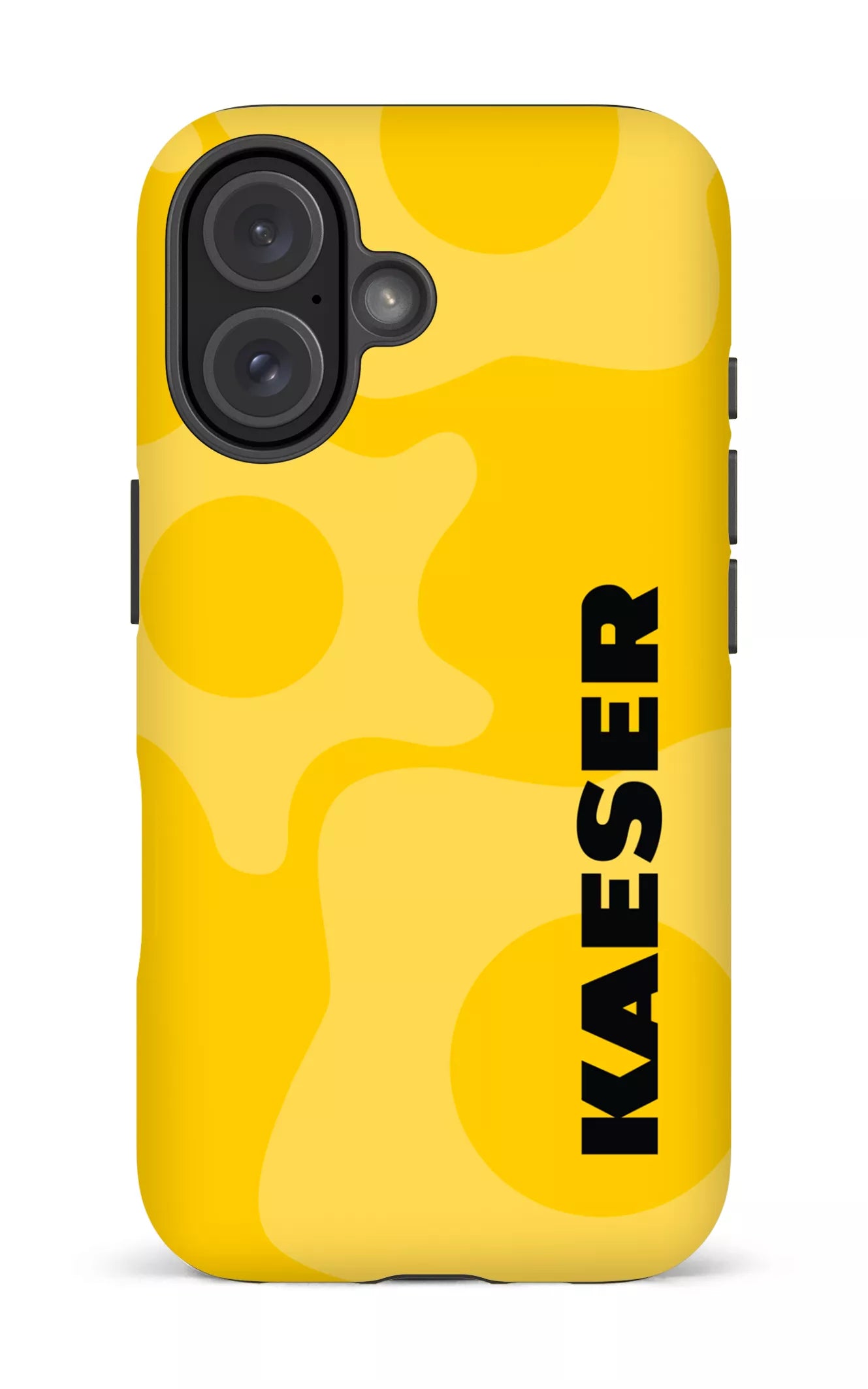 iPhone 16 Impact (Matte) Kaeser Gear Jaune -