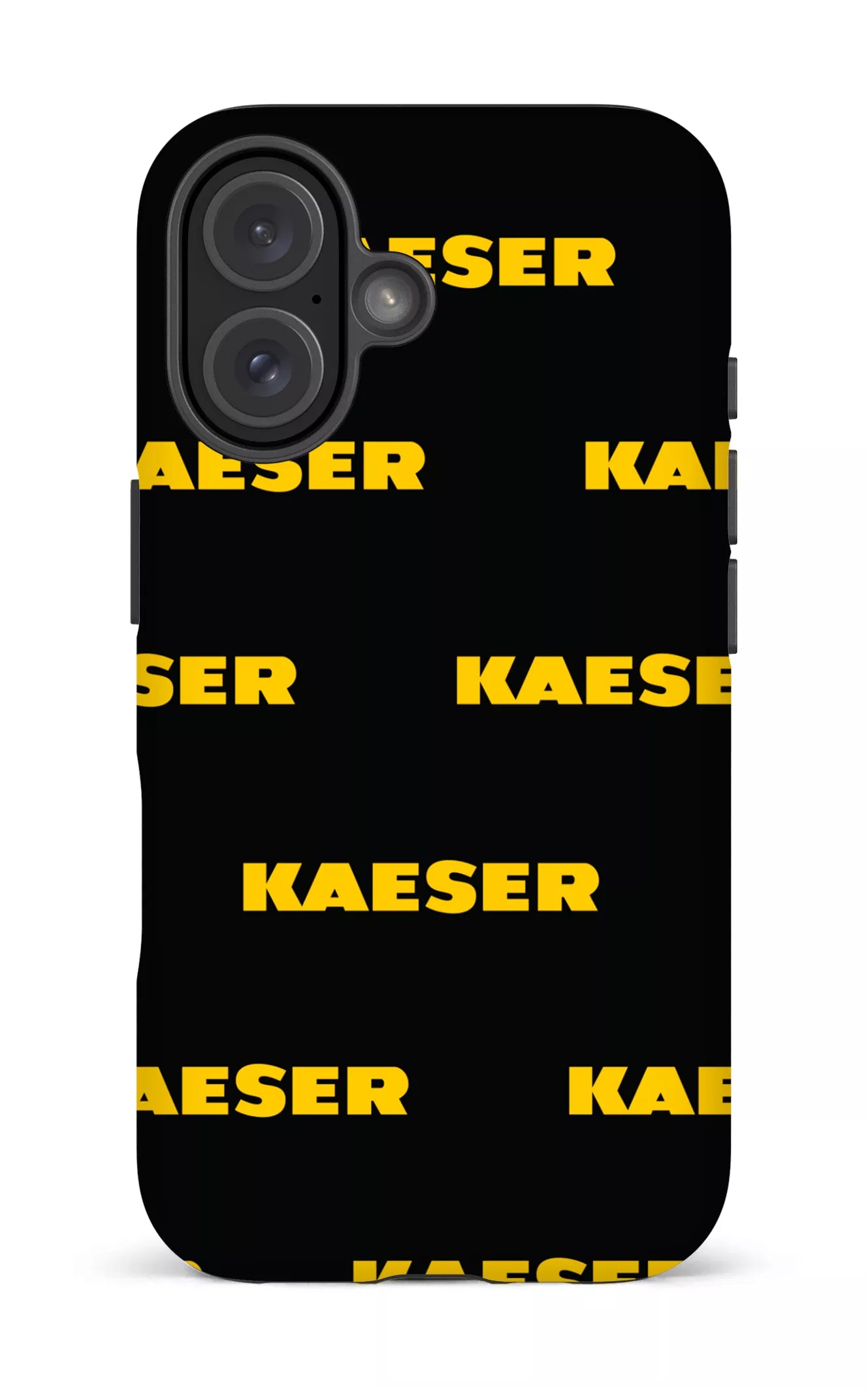 iPhone 16 Impact (Matte) Kaeser Pattern Noir -
