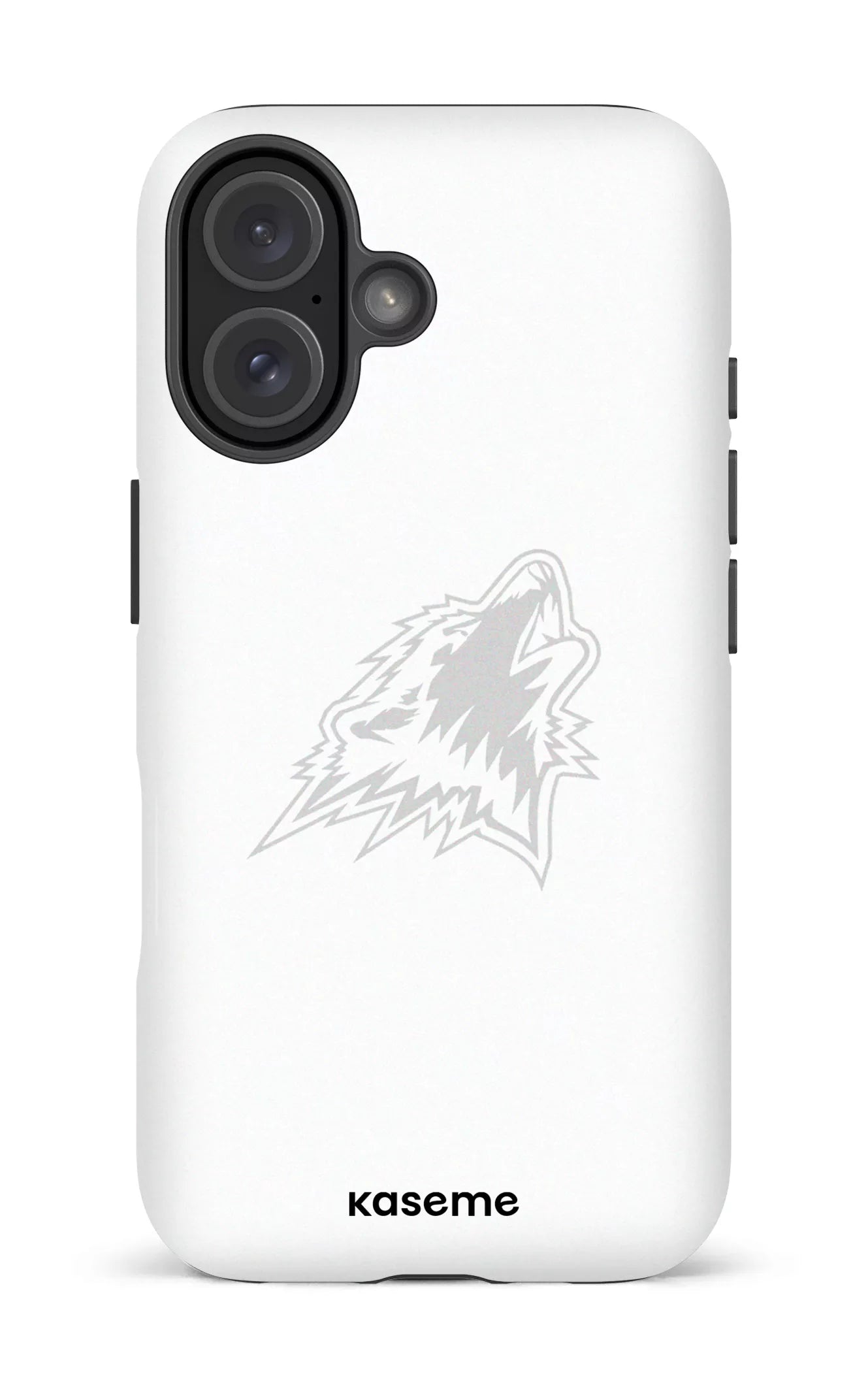 iPhone 16 Impact (Matte) Les Huskies Blanc -
