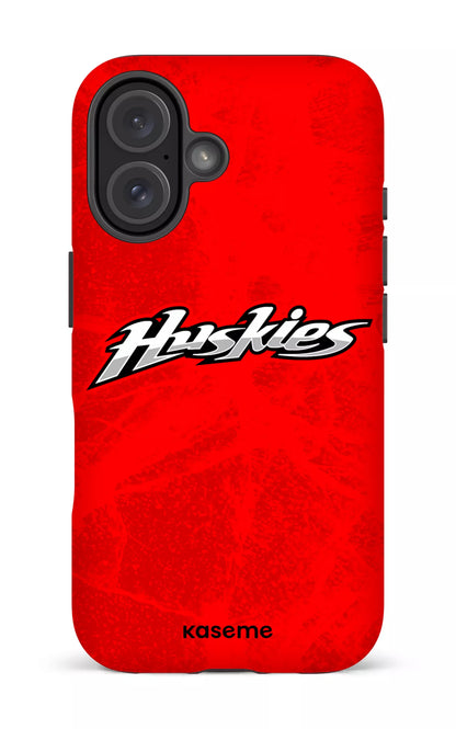 iPhone 16 Impact (Matte) Les Huskies Rouge -