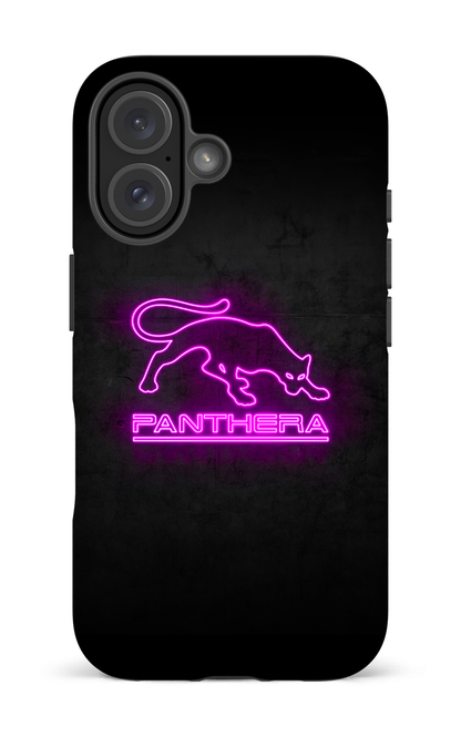 iPhone 16 Impact (Matte) Panthera Logo Neon -