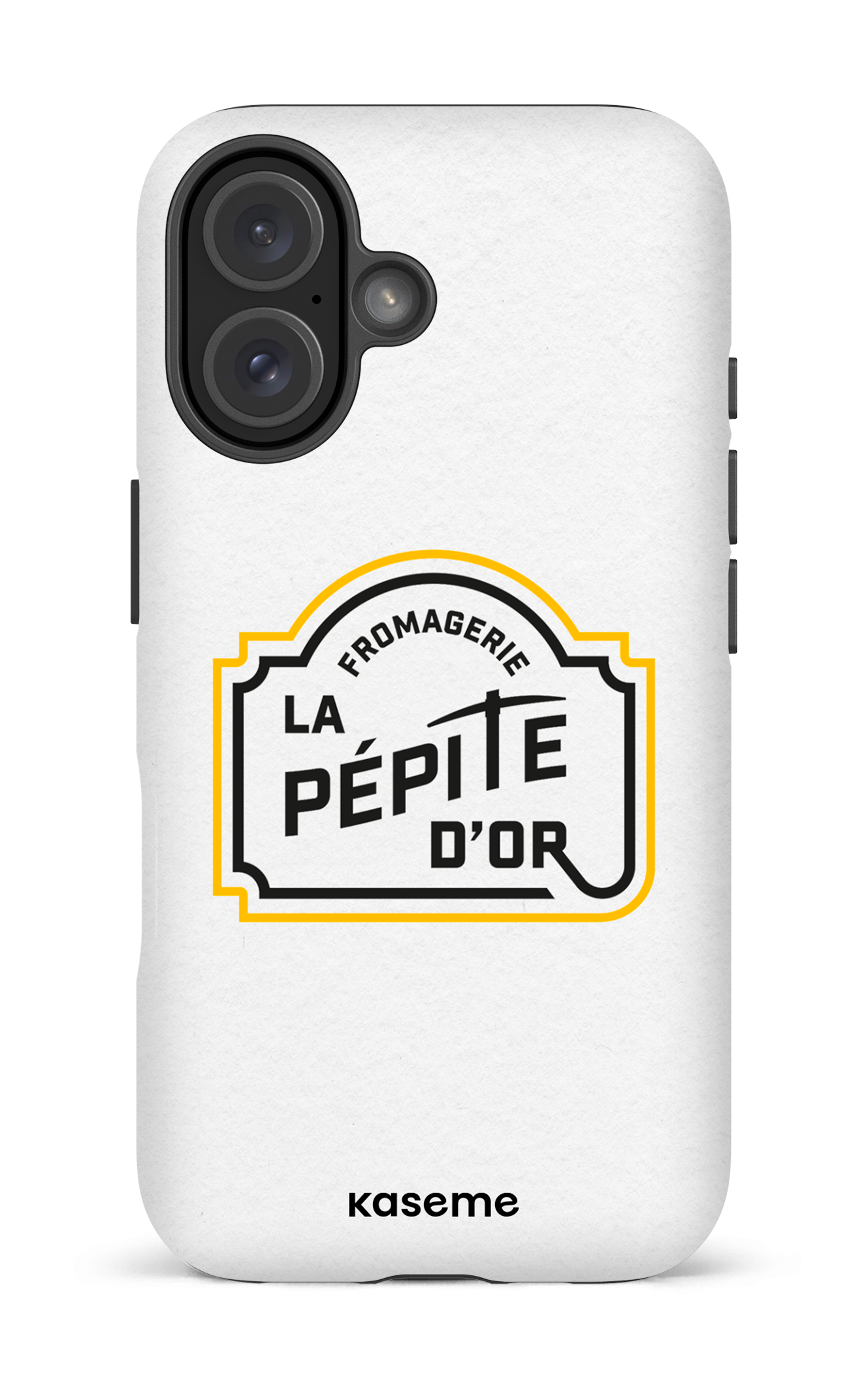 iPhone 16 Impact (Matte) Pépite Blanc -