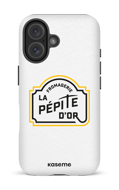 iPhone 16 Impact (Matte) Pépite Blanc -