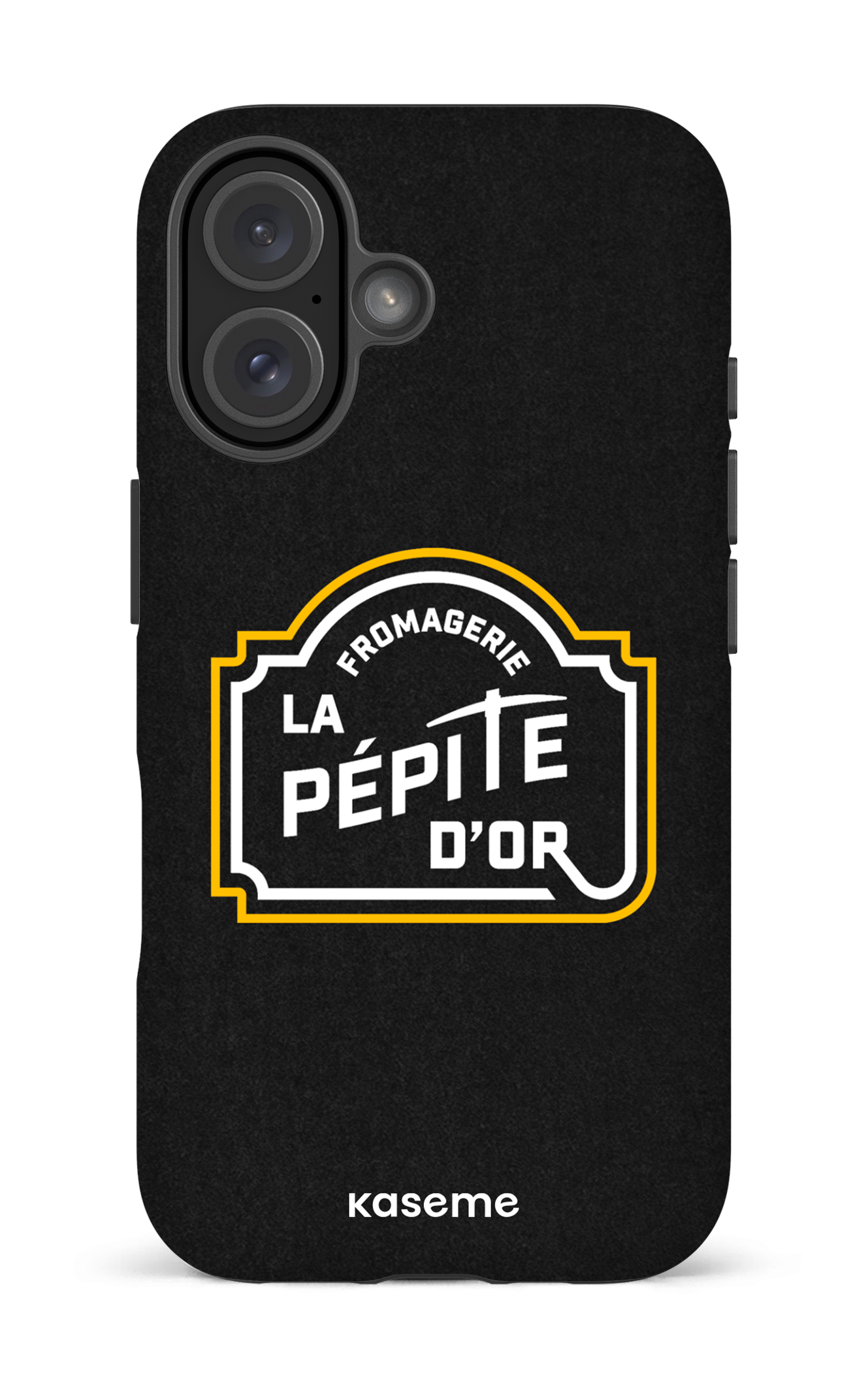iPhone 16 Impact (Matte) Pépite Noir -