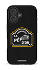 iPhone 16 Impact (Matte) Pépite Noir -
