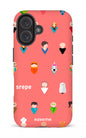 iPhone 16 Impact (Matte) Personnages Saumon -