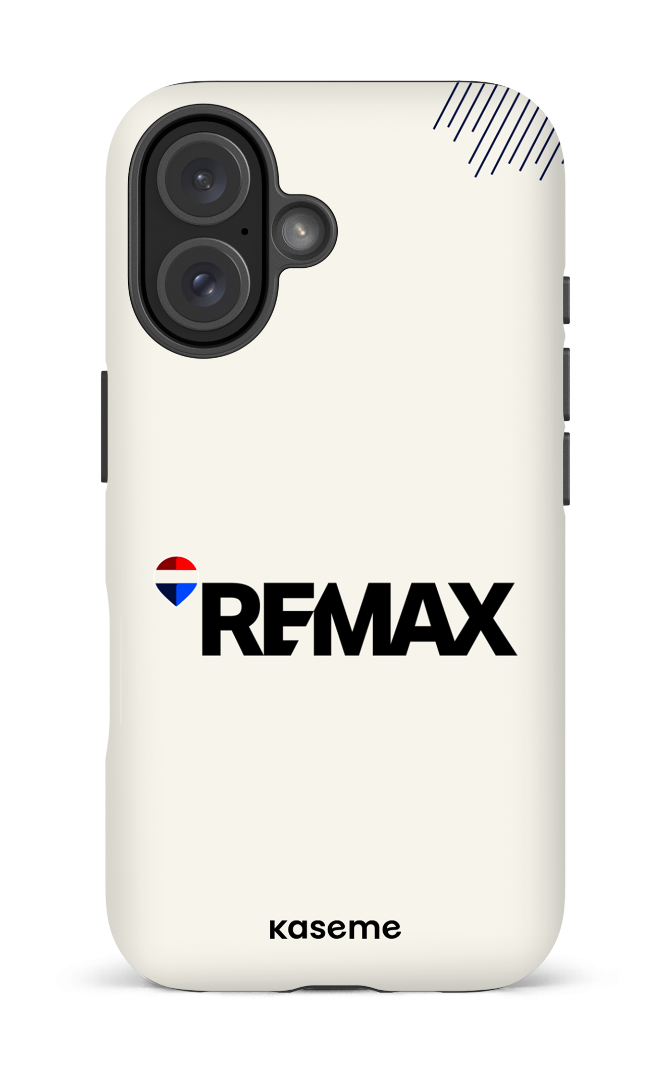 iPhone 16 Impact (Matte) Remax Crème -