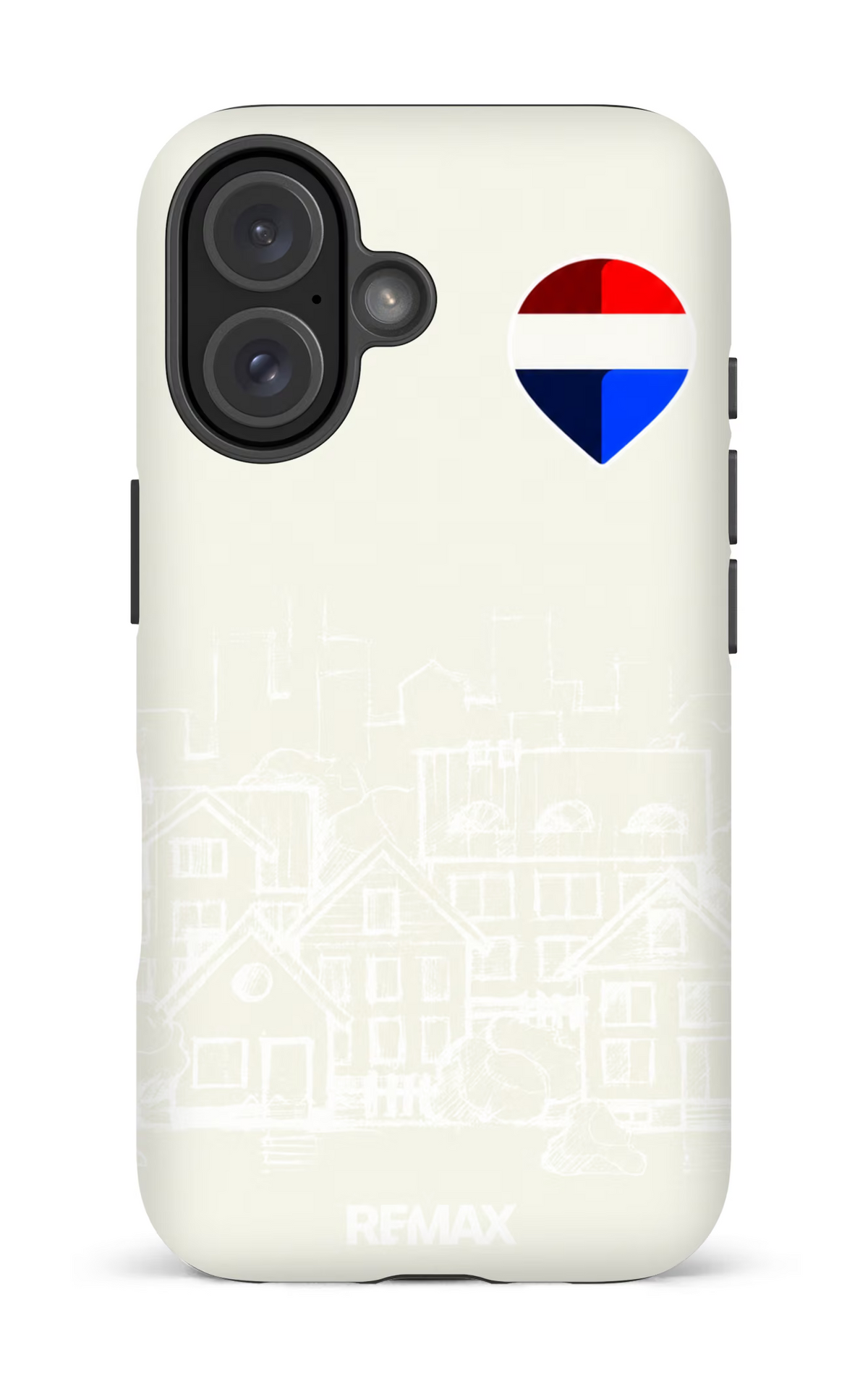 iPhone 16 Impact (Matte) Remax Sketch Beige -