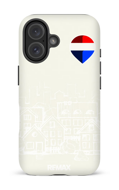 iPhone 16 Impact (Matte) Remax Sketch Beige -