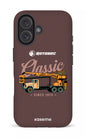 iPhone 16 Impact (Matte) Rotobec Brun "Classic" -